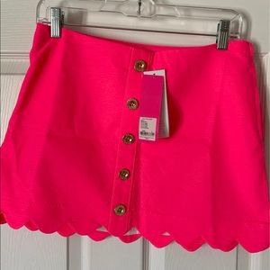 Lilly Pulitzer NWT size 2 pink skort